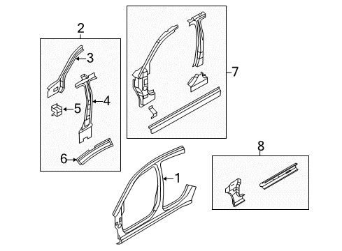 2011 Chrysler 200 Aperture Panel Diagram
