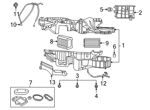 2005 Chrysler PT Cruiser Air Conditioner Diagram
