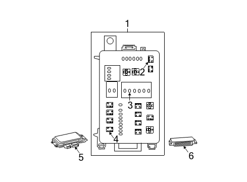 2006 Dodge Magnum Electrical Components Diagram 2 - Thumbnail