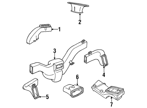 2002 Chrysler Prowler Ducts Diagram