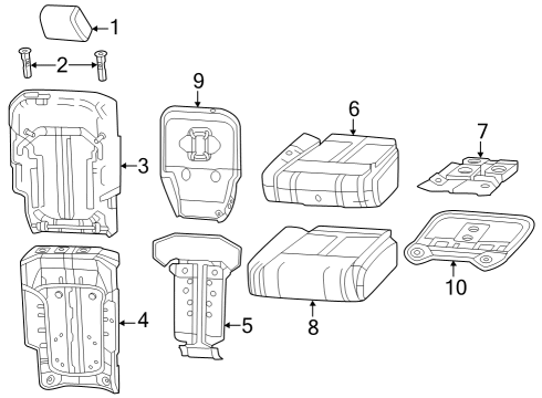 2024 Jeep Grand Wagoneer Heated Seats Diagram