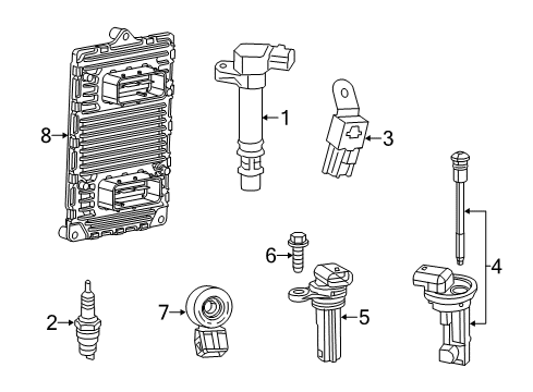 2019 Ram ProMaster 1500 Ignition System Diagram