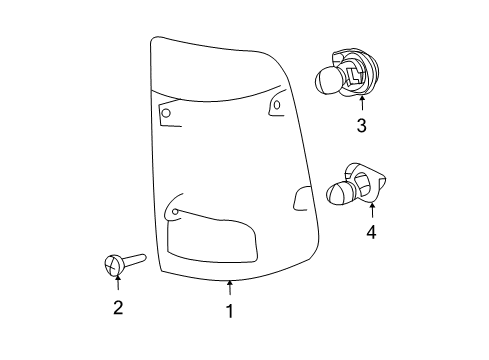 2011 Ram 1500 Tail Lamps Diagram