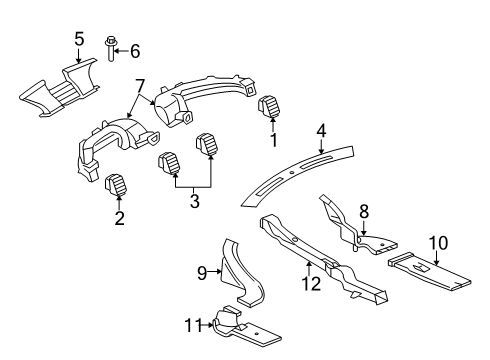 2010 Chrysler 300 Ducts Diagram