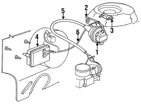 1999 Chrysler Cirrus Cruise Control System Diagram 1 - Thumbnail