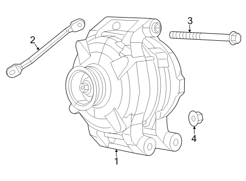 2023 Chrysler 300 Alternator Diagram 2 - Thumbnail