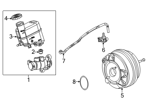2019 Jeep Compass Dash Panel Components Diagram