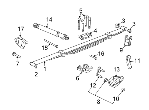 2000 Dodge Ram 3500 Van Rear Suspension Diagram