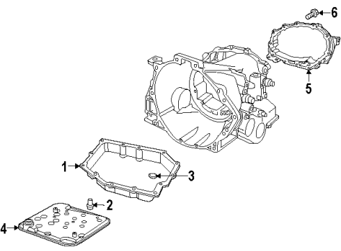 1997 Chrysler Concorde Transaxle Parts Diagram