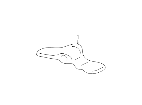 2003 Chrysler PT Cruiser License Lamps Diagram