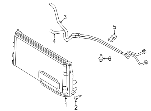 1999 Chrysler 300M Trans Oil Cooler Diagram