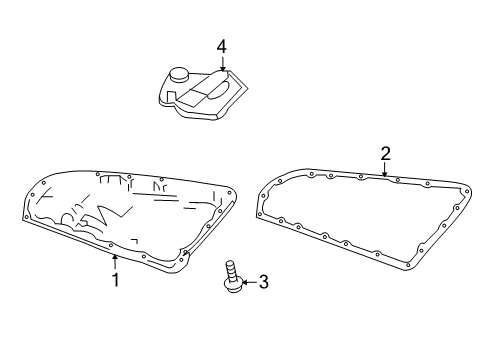 2009 Dodge Caliber Transaxle Parts Diagram