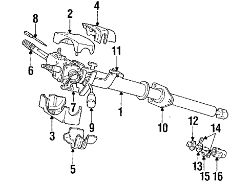 1992 Dodge B350 Switches Diagram