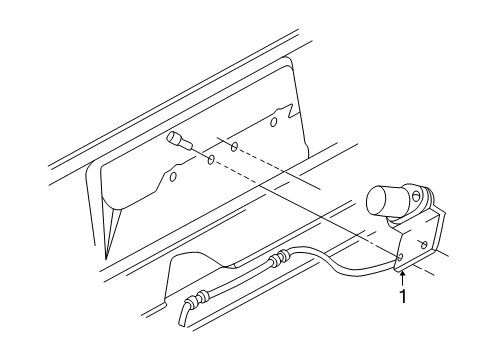 2002 Dodge Ram 2500 Van License Lamps Diagram