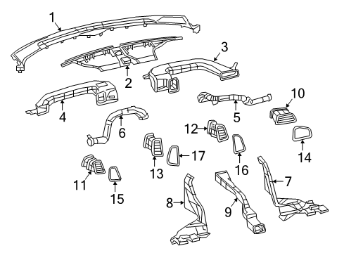 2016 Dodge Challenger Ducts Diagram