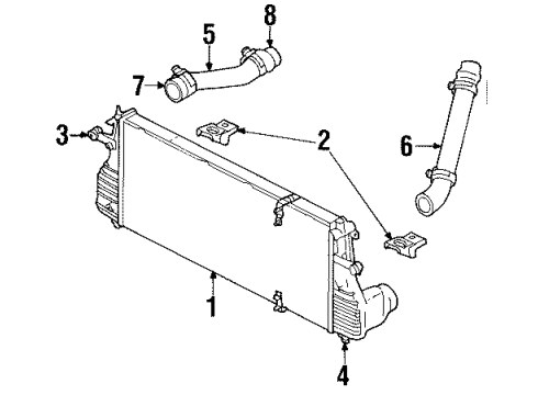 1998 Dodge Ram 2500 Intercooler Diagram
