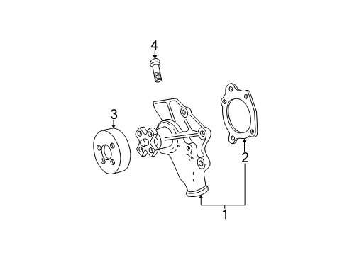 2001 Jeep Grand Cherokee Water Pump Diagram