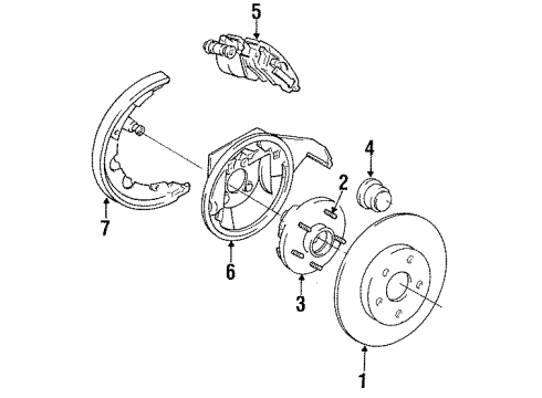 1997 Chrysler Concorde Rear Brakes Diagram
