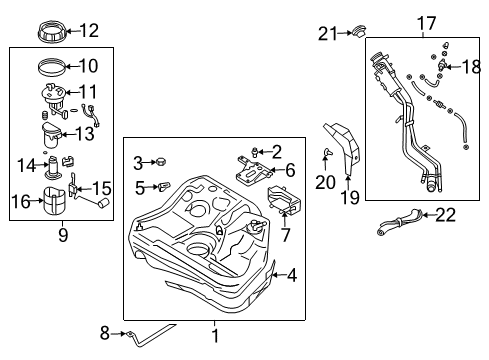 2005 Dodge Stratus Fuel Supply Diagram