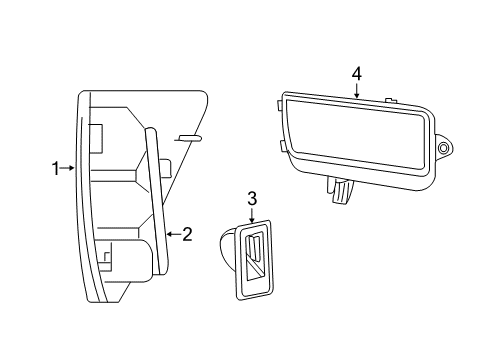 2009 Jeep Grand Cherokee Combination Lamps Diagram