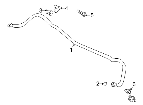 2004 Dodge Stratus Rear Suspension, Control Arm Diagram 2 - Thumbnail