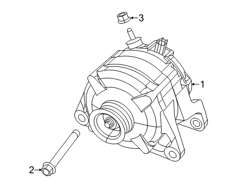 2021 Ram 1500 Classic Alternator Diagram 2 - Thumbnail