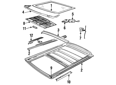 1992 Chrysler Imperial Sunroof Diagram