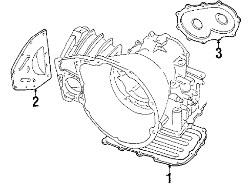 1998 Dodge Grand Caravan Transaxle Parts Diagram 2 - Thumbnail