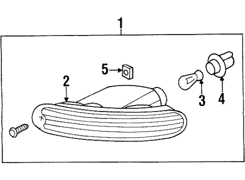1999 Dodge Avenger Park Lamps Diagram