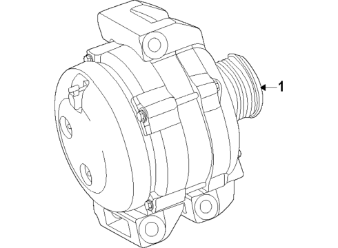 2025 Jeep Gladiator Alternator Diagram