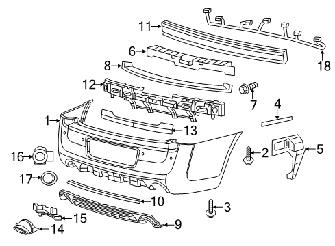 2014 Chrysler 300 Parking Aid Diagram 6 - Thumbnail