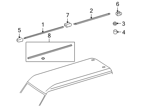 2007 Dodge Sprinter 3500 Luggage Carrier Diagram 2 - Thumbnail