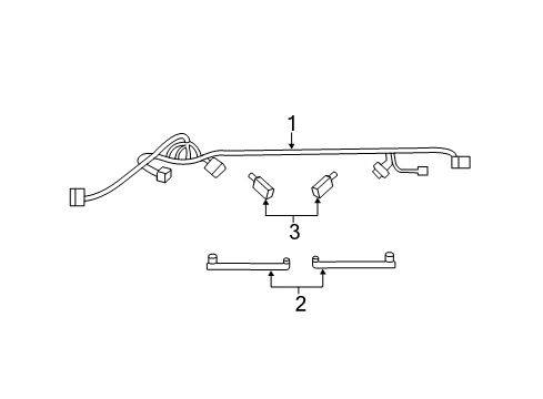 2011 Dodge Durango License Lamps Diagram