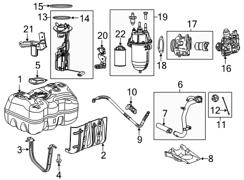2016 Ram ProMaster 1500 Diesel Injection Pump Diagram