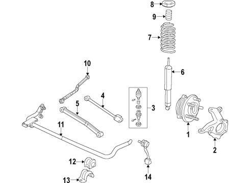 2025 Jeep Wrangler Lower Control Arm, Stabilizer Bar, Suspension Components, Upper Control Arm Diagram