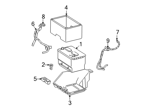 2008 Dodge Ram 1500 Battery Diagram 1 - Thumbnail