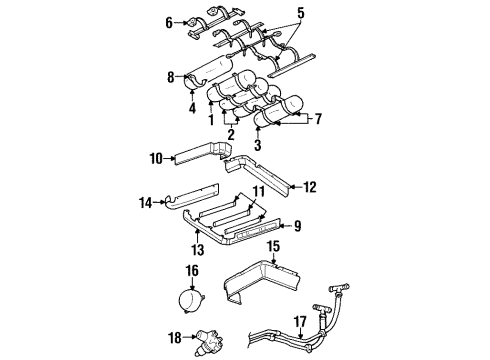 1997 Chrysler Town & Country Fuel System Components Diagram