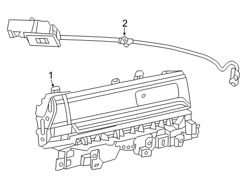 2022 Ram 2500 Glove Box Diagram 2 - Thumbnail