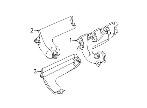 2009 Dodge Challenger Exhaust Manifold Diagram