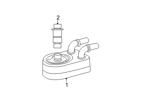 2009 Dodge Caliber Engine Oil Cooler Diagram