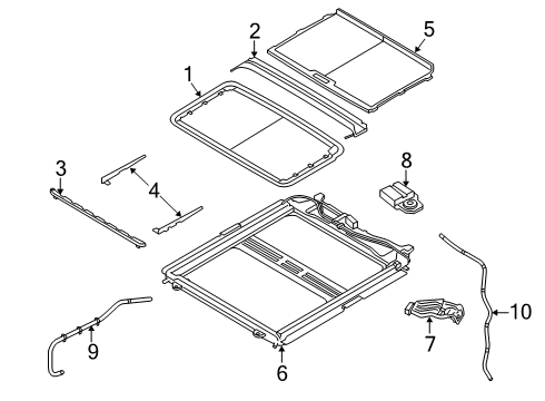 2022 Ram 2500 Sunroof Diagram