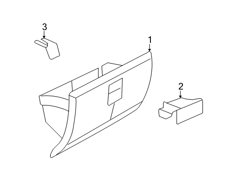 2009 Dodge Nitro Glove Box Diagram