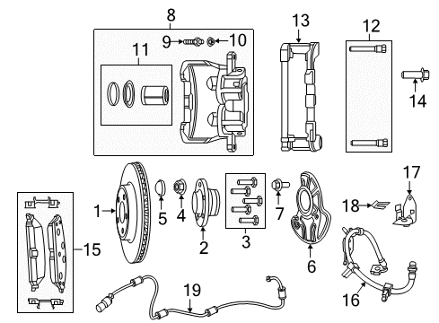 2022 Dodge Charger Anti-Lock Brakes Diagram