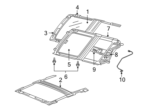 2008 Dodge Ram 1500 Sunroof Diagram