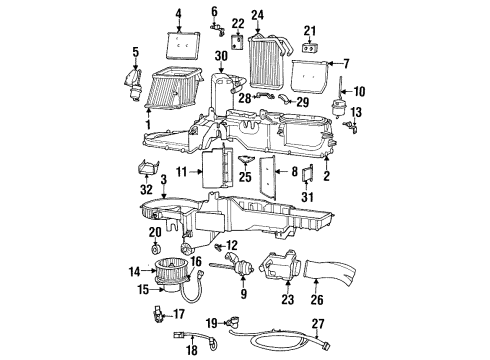 1994 Dodge Ram 2500 Air Conditioner Diagram