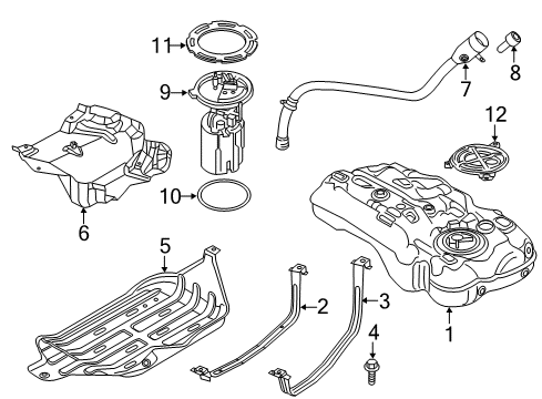 2019 Jeep Compass Fuel Supply Diagram