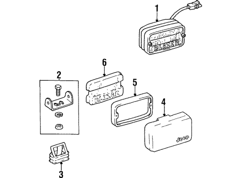 1997 Jeep Cherokee Fog Lamps Diagram