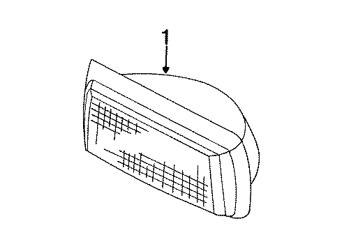 1986 Jeep Wagoneer Park Lamps Diagram 2 - Thumbnail