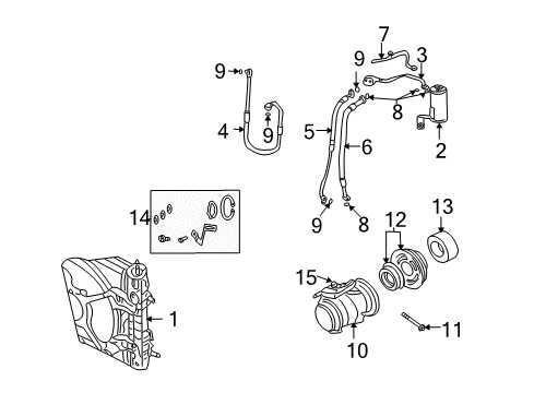 2003 Chrysler PT Cruiser Switches & Sensors Diagram