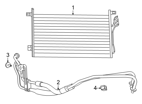 2014 Dodge Journey Trans Oil Cooler Diagram